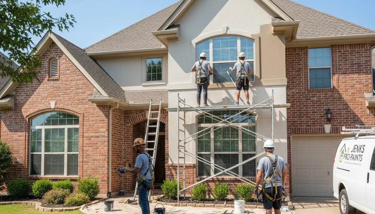 Tulsa, OK painting contractor providing professional interior and exterior painting services