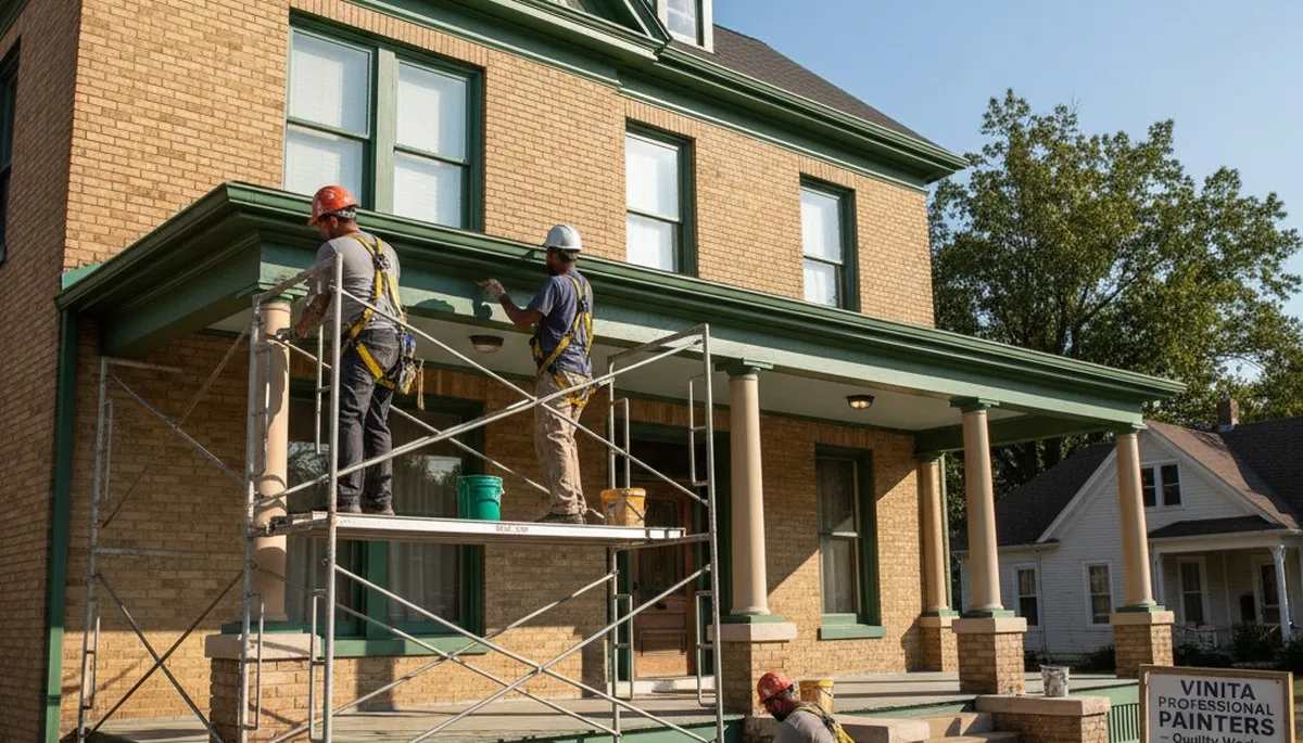 Tulsa, OK painting contractors providing professional interior and exterior house painting services